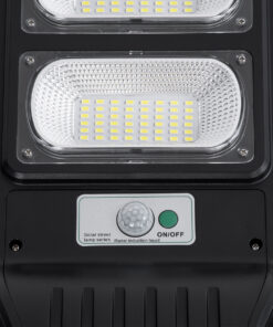 GloboStar® STREETA 85342 Professional LED Solar Street Light Αυτόνομο Ηλιακό Φωτιστικό Δρόμου 60W 600lm 96 x LED SMD 5730 με Ενσωματωμένο Φωτοβολταϊκό Panel 6V 9W & Επαναφορτιζόμενη Μπαταρία Li-ion 3.2V 9000mAh με Αισθητήρα Ημέρας-Νύχτας & PIR Αισθητήρα Κίνησης - Αδιάβροχο IP65 - Ψυχρό Λευκό 6000K - Μ22 x Π6 x Υ50cm - 2 Years Warranty 15 85342 7