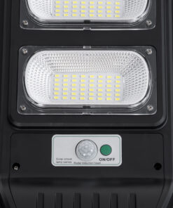 GloboStar® STREETA 85343 Professional LED Solar Street Light Αυτόνομο Ηλιακό Φωτιστικό Δρόμου 90W 900lm 144 x LED SMD 5730 με Ενσωματωμένο Φωτοβολταϊκό Panel 6V 12W & Επαναφορτιζόμενη Μπαταρία Li-ion 3.2V 12000mAh με Αισθητήρα Ημέρας-Νύχτας & PIR Αισθητήρα Κίνησης - Αδιάβροχο IP65 - Ψυχρό Λευκό 6000K - Μ24 x Π6 x Υ63cm - 2 Years Warranty 15 85343 7