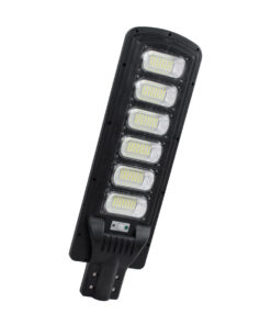 GloboStar® GloboStar® STREETA 85346 Professional LED Solar Street Light Αυτόνομο Ηλιακό Φωτιστικό Δρόμου 180W 1800lm 288 x LED SMD 5730 με Ενσωματωμένο Φωτοβολταϊκό Panel 6V 20W & Επαναφορτιζόμενη Μπαταρία Li-ion 3.2V 30000mAh με Αισθητήρα Ημέρας-Νύχτας & PIR Αισθητήρα Κίνησης - Αδιάβροχο IP65 - Ψυχρό Λευκό 6000K - Μ25 x Π7 x Υ83cm - 2 Years Warranty