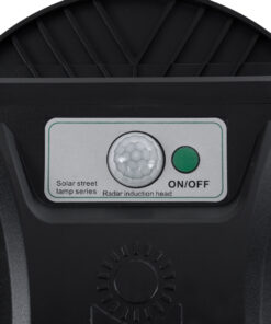 GloboStar® STREETO 85347 Professional LED Solar Street Light Αυτόνομο Ηλιακό Φωτιστικό Δρόμου 150W 1000lm 300 x LED SMD 5730 με Ενσωματωμένο Φωτοβολταϊκό Panel 6V 12W & Επαναφορτιζόμενη Μπαταρία Li-ion 3.2V 10000mAh με Αισθητήρα Ημέρας-Νύχτας & PIR Αισθητήρα Κίνησης - Αδιάβροχο IP65 - Ψυχρό Λευκό 6000K - Μ52 x Π5 x Υ13cm - 2 Years Warranty 15 85347 7