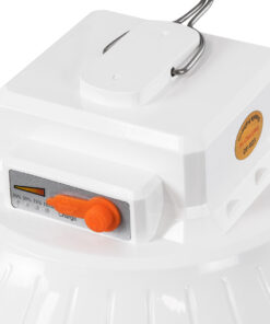 GloboStar® SOLAR-BULB 85350 Αυτόνομη Ηλιακή Κρεμαστή Λάμπα LED Giant Γλόμπος 100W 1000lm 140° 2 Λειτουργιών Ρεύματος με AC 220-240V μέσω USB Αντάπτορα ή με Φωτοβολταικό Panel 6V 12W & Επαναφορτιζόμενη Μπαταρία Li-ion 3.2V 5000mAh - Ενσωματωμένο USB 2.0 Charger Συσκευών DC5V 1000mA - IP54 - Εναλλαγή Φωτισμού μέσω Κουμπιού All In One Ψυχρό 6000k+Φυσικό 4500k+Θερμό 2700k Dimmable - Φ23 x Υ12cm - 2 Years Warranty 27 85350 10