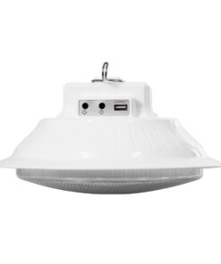 GloboStar® SOLAR-BULB 85350 Αυτόνομη Ηλιακή Κρεμαστή Λάμπα LED Giant Γλόμπος 100W 1000lm 140° 2 Λειτουργιών Ρεύματος με AC 220-240V μέσω USB Αντάπτορα ή με Φωτοβολταικό Panel 6V 12W & Επαναφορτιζόμενη Μπαταρία Li-ion 3.2V 5000mAh - Ενσωματωμένο USB 2.0 Charger Συσκευών DC5V 1000mA - IP54 - Εναλλαγή Φωτισμού μέσω Κουμπιού All In One Ψυχρό 6000k+Φυσικό 4500k+Θερμό 2700k Dimmable - Φ23 x Υ12cm - 2 Years Warranty 22 85350 5