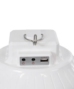 GloboStar® SOLAR-BULB 85350 Αυτόνομη Ηλιακή Κρεμαστή Λάμπα LED Giant Γλόμπος 100W 1000lm 140° 2 Λειτουργιών Ρεύματος με AC 220-240V μέσω USB Αντάπτορα ή με Φωτοβολταικό Panel 6V 12W & Επαναφορτιζόμενη Μπαταρία Li-ion 3.2V 5000mAh - Ενσωματωμένο USB 2.0 Charger Συσκευών DC5V 1000mA - IP54 - Εναλλαγή Φωτισμού μέσω Κουμπιού All In One Ψυχρό 6000k+Φυσικό 4500k+Θερμό 2700k Dimmable - Φ23 x Υ12cm - 2 Years Warranty 26 85350 9