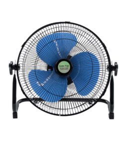 GloboStar® SOLARO-FAN 85351 Solar Fan Αυτόνομος Ηλιακός Επιδαπέδιος Ανεμιστήρας 25W 2 Λειτουργιών Ρεύματος με AC 220-240V ή με Φωτοβολταϊκό Panel 9V 12W & Επαναφορτιζόμενη Μπαταρία Li-ion 7.4V 4400mAh - 12 Ταχύτητες - Ενσωματωμένο USB 2.0 Charger Συσκευών - IP20 - Μ42 x Π20 x Υ35cm - Μαύρο & Μπλε - 2 Years Warranty 14 85351 4