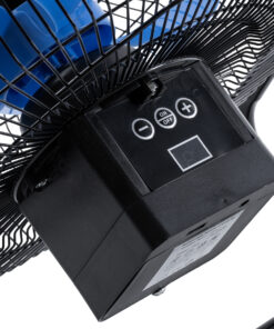 GloboStar® SOLARO-FAN 85351 Solar Fan Αυτόνομος Ηλιακός Επιδαπέδιος Ανεμιστήρας 25W 2 Λειτουργιών Ρεύματος με AC 220-240V ή με Φωτοβολταϊκό Panel 9V 12W & Επαναφορτιζόμενη Μπαταρία Li-ion 7.4V 4400mAh - 12 Ταχύτητες - Ενσωματωμένο USB 2.0 Charger Συσκευών - IP20 - Μ42 x Π20 x Υ35cm - Μαύρο & Μπλε - 2 Years Warranty 18 85351 8