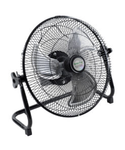 Alternative view of GloboStar® SOLARO-FAN 85352 Solar Fan Αυτόνομος Ηλιακός Επιδαπέδιος Ανεμιστήρας 25W 2 Λειτουργιών Ρεύματος με AC 220-240V ή με Φωτοβολταϊκό Panel 9V 12W & Επαναφορτιζόμενη Μπαταρία Li-ion 7.4V 4400mAh - 12 Ταχύτητες - Ενσωματωμένο USB 2.0 Charger Συσκευών - IP20 - Μ42 x Π20 x Υ35cm - Μαύρο & Ασημί - 2 Years Warranty