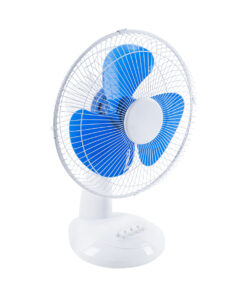 Alternative view of GloboStar® SOLARI-FAN 85353 Solar Fan Αυτόνομος Ηλιακός Επιτραπέζιος Ανεμιστήρας 25W 2 Λειτουργιών Ρεύματος με AC 220-240V ή με Φωτοβολταϊκό Panel 9V 12W & Επαναφορτιζόμενη Μπαταρία Li-ion 7.4V 4400mAh - 3 Ταχύτητες - IP20 - Μ24 x Π36 x Υ49cm - Λευκό & Μπλε - 2 Years Warranty