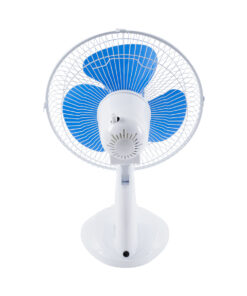 GloboStar® SOLARI-FAN 85353 Solar Fan Αυτόνομος Ηλιακός Επιτραπέζιος Ανεμιστήρας 25W 2 Λειτουργιών Ρεύματος με AC 220-240V ή με Φωτοβολταϊκό Panel 9V 12W & Επαναφορτιζόμενη Μπαταρία Li-ion 7.4V 4400mAh - 3 Ταχύτητες - IP20 - Μ24 x Π36 x Υ49cm - Λευκό & Μπλε - 2 Years Warranty 15 85353 5