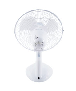 GloboStar® SOLARI-FAN 85354 Solar Fan Αυτόνομος Ηλιακός Επιτραπέζιος Ανεμιστήρας 25W 2 Λειτουργιών Ρεύματος με AC 220-240V ή με Φωτοβολταϊκό Panel 9V 12W & Επαναφορτιζόμενη Μπαταρία Li-ion 7.4V 4400mAh - 3 Ταχύτητες - IP20 - Μ24 x Π36 x Υ49cm - Λευκό - 2 Years Warranty 15 85354 5