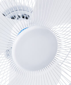 GloboStar® SOLARI-FAN 85354 Solar Fan Αυτόνομος Ηλιακός Επιτραπέζιος Ανεμιστήρας 25W 2 Λειτουργιών Ρεύματος με AC 220-240V ή με Φωτοβολταϊκό Panel 9V 12W & Επαναφορτιζόμενη Μπαταρία Li-ion 7.4V 4400mAh - 3 Ταχύτητες - IP20 - Μ24 x Π36 x Υ49cm - Λευκό - 2 Years Warranty 16 85354 6