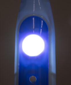 GloboStar® SOLARA-FAN 85355 Solar Fan Αυτόνομος Ηλιακός Επιδαπέδιος Ανεμιστήρας 25W 2 Λειτουργιών Ρεύματος με AC 220-240V ή με Φωτοβολταϊκό Panel 9V 12W & Επαναφορτιζόμενη Μπαταρία Li-ion 7.4V 4400mAh - 3 Ταχύτητες - Ενσωματωμένο USB 2.0 Charger Συσκευών - IP20 - Μ44 x Π37.5 x Υ132cm - Λευκό & Μπλε - 2 Years Warranty 26 85355 12