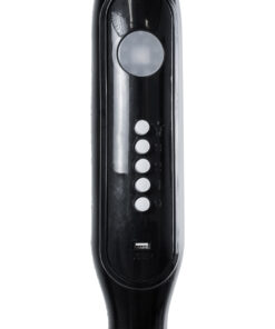 GloboStar® SOLARA-FAN 85356 Solar Fan Αυτόνομος Ηλιακός Επιδαπέδιος Ανεμιστήρας 25W 2 Λειτουργιών Ρεύματος με AC 220-240V ή με Φωτοβολταϊκό Panel 9V 12W & Επαναφορτιζόμενη Μπαταρία Li-ion 7.4V 4400mAh - 3 Ταχύτητες - Ενσωματωμένο USB 2.0 Charger Συσκευών - IP20 - Μ44 x Π37.5 x Υ132cm - Μαύρο - 2 Years Warranty 21 85356 8