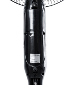 GloboStar® SOLARA-FAN 85356 Solar Fan Αυτόνομος Ηλιακός Επιδαπέδιος Ανεμιστήρας 25W 2 Λειτουργιών Ρεύματος με AC 220-240V ή με Φωτοβολταϊκό Panel 9V 12W & Επαναφορτιζόμενη Μπαταρία Li-ion 7.4V 4400mAh - 3 Ταχύτητες - Ενσωματωμένο USB 2.0 Charger Συσκευών - IP20 - Μ44 x Π37.5 x Υ132cm - Μαύρο - 2 Years Warranty 22 85356 9