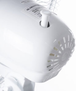 GloboStar® SOLARE-FAN 85357 Solar Fan Αυτόνομος Ηλιακός Επιδαπέδιος Ανεμιστήρας 25W 2 Λειτουργιών Ρεύματος με AC 220-240V ή με Φωτοβολταϊκό Panel 9V 15W & Επαναφορτιζόμενη Μπαταρία Li-ion 7.4V 6000mAh - 12 Ταχύτητες - Ασύρματο Χειριστήριο - Ενσωματωμένο USB 2.0 Charger Συσκευών - IP20 - Μ44 x Π37.5 x Υ132cm - Λευκό - 2 Years Warranty 24 85357 7