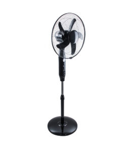 Alternative view of GloboStar® SOLARE-FAN 85358 Solar Fan Αυτόνομος Ηλιακός Επιδαπέδιος Ανεμιστήρας 25W 2 Λειτουργιών Ρεύματος με AC 220-240V ή με Φωτοβολταϊκό Panel 9V 15W & Επαναφορτιζόμενη Μπαταρία Li-ion 7.4V 6000mAh - 12 Ταχύτητες - Ασύρματο Χειριστήριο - Ενσωματωμένο USB 2.0 Charger Συσκευών - IP20 - Μ44 x Π37.5 x Υ132cm - Μαύρο - 2 Years Warranty
