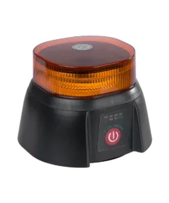 GloboStar® GloboStar® 85359 PRO Series Επαναφορτιζόμενος Φάρος Σήμανσης Οχήματος Security - Ασφαλείας για Αυτοκίνητα & Φορτηγά 10 Προγραμμάτων Φωτισμού STROBE LED 48W DC 10-30V Αδιάβροχος IP65 Πορτοκαλί
