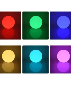 GloboStar® 85360 Ακρυλικό Φωτιστικό Μπάλα Εξωτερικού Χώρου - Πισίνας LED Globe 5W Φ10 Επαναφορτιζόμενο Μπαταρίας με Καλώδιο USB - Φορτιστή και Ασύρματο Χειριστήριο IR Αδιάβροχο IP68 Πολύχρωμο RGBW 14 85360 5