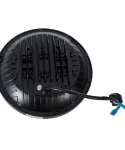 GloboStar® 85415 Σετ 2 x Φανάρια JEEP WRANGLER 6.9' Ιντσών Βασικού Φωτισμού H/L με DRL & Φλας LED CREE CXB COB 70W 7000lm DC 9-60V Αδιάβροχα IP67 Πορτοκαλί & Ψυχρό Λευκό 6000K 14 85415 7