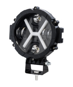 Alternative view of GloboStar® 85416 Vehicle & JEEP Work Lights - Φώτα Εργασίας για Οχήματα και JEEP με X Light DRL & Φλας LED High Power 45W 4500lm DC 9-36V Αδιάβροχo IP68 Πορτοκαλί & Ψυχρό Λευκό 6000K M17.5 x Π8.5 x Υ20cm