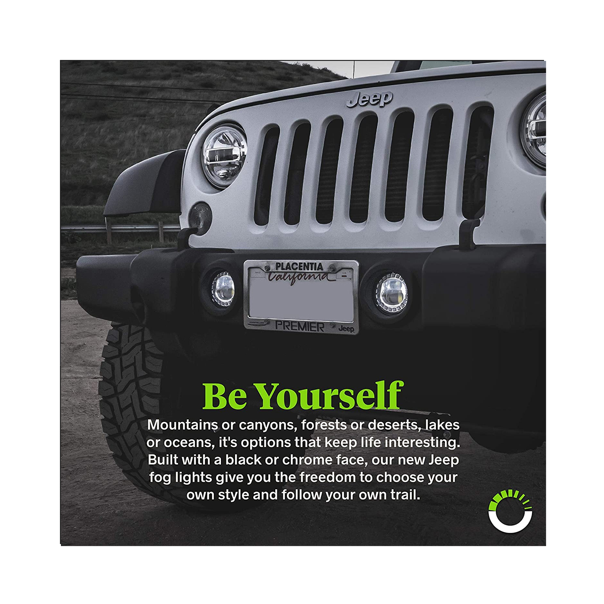 GloboStar® 85418 Σετ 2 x Προβολείς Ομίχλης JEEP WRANGLER - MERCEDES BENZ G CLASS - LAND ROVER DEFENDER - HAMMER H1-H2 - 4'' Ιντσών με Ring Light DRL LED CREE CXB COB 100W 7500lm DC 12V Αδιάβροχοι IP66 Ψυχρό Λευκό 6000K 10 GloboStar® 85418 Σετ 2 x Προβολείς Ομίχλης JEEP WRANGLER - MERCEDES BENZ G CLASS - LAND ROVER DEFENDER - HAMMER H1-H2 - 4'' Ιντσών με Ring Light DRL LED CREE CXB COB 100W 7500lm DC 12V Αδιάβροχοι IP66 Ψυχρό Λευκό 6000K - Image 9