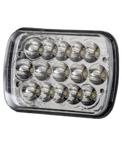 Alternative view of GloboStar® 85421 Φανάρι JEEP WRANGLER Βασικού Φωτισμού H4 H/L LED CREE CXB COB 45W 4500lm DC 9-80V Αδιάβροχο IP67 Ψυχρό Λευκό 6000K Μ17 x Π11 x Υ5.5cm