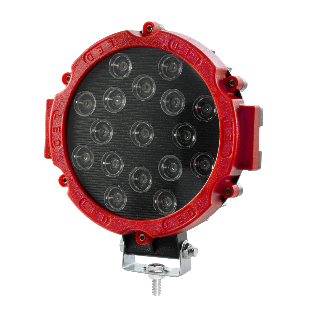 GloboStar® 85422 Vehicle & Forklift Work Lights - Φώτα Εργασίας για Οχήματα Περονοφόρα - Κλάρκ LED 45W DC 9-80V Αδιάβροχο IP67 Μαύρο Κόκκινο Μ20 x Π18 x Υ5cm 4 GloboStar® 85422 Vehicle & Forklift Work Lights - Φώτα Εργασίας για Οχήματα Περονοφόρα - Κλάρκ LED 45W DC 9-80V Αδιάβροχο IP67 Μαύρο Κόκκινο Μ20 x Π18 x Υ5cm - Image 2