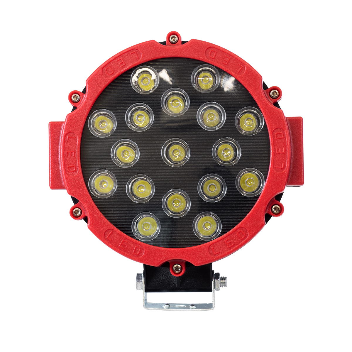 GloboStar® 85422 Vehicle & Forklift Work Lights - Φώτα Εργασίας για Οχήματα Περονοφόρα - Κλάρκ LED 45W DC 9-80V Αδιάβροχο IP67 Μαύρο Κόκκινο Μ20 x Π18 x Υ5cm 5 GloboStar® 85422 Vehicle & Forklift Work Lights - Φώτα Εργασίας για Οχήματα Περονοφόρα - Κλάρκ LED 45W DC 9-80V Αδιάβροχο IP67 Μαύρο Κόκκινο Μ20 x Π18 x Υ5cm - Image 3