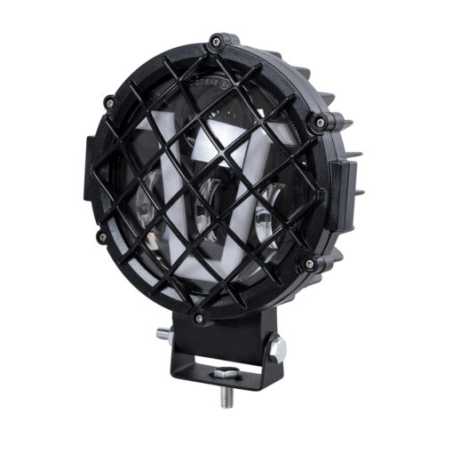 GloboStar® GloboStar® 85439 Vehicle & JEEP Work Lights - Φώτα Εργασίας για Οχήματα και JEEP με V Light DRL & Φλας LED High Power 45W DC 9-36V Αδιάβροχo IP67 Πορτοκαλί & Ψυχρό Λευκό 6000K M17 x Π8 x Υ21cm