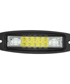 Alternative view of GloboStar® 85440 PRO Series Χωνευτός Προβολέας Εργασίας - Φώτα Ημέρας - Working Light - DRL για Αυτοκίνητα & Φορτηγά LED CREE XBD 48W 4800lm DC 10-30V Αδιάβροχο IP65 Ψυχρό Λευκό 6000K