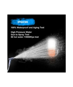 GloboStar® 85455 E57 Mark Σετ 2 x Φανάρια για TOYOTA & UNIVERSAL FORKLIFT Βασικού Φωτισμού για Οχήματα Περονοφόρα - Κλάρκ με Φλας LED 40W DC 10-80V Αδιάβροχα IP6K9K Πορτοκαλί & Ψυχρό Λευκό 6000K Μ20 x Π8 x Υ12cm 22 85455 10