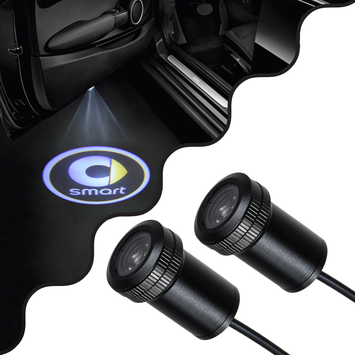 GloboStar® 81620 SMART Ghost Car Brand Logo Projector - Προτζέκτορας Προβολής Μάρκας Αυτοκινήτου LED CREE XHP35 3W 240lm 120° DC 12V IP20 Ψυχρό Λευκό 6000K 2 GloboStar® GloboStar® 81620 SMART Ghost Car Brand Logo Projector - Προτζέκτορας Προβολής Μάρκας Αυτοκινήτου LED CREE XHP35 3W 240lm 120° DC 12V IP20 Ψυχρό Λευκό 6000K