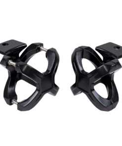 Alternative view of GloboStar® 85556 ΣΕΤ 2 Βάσεις Στήριξης για Μπάρες - Προβολάκια LED Rollbar JEEP BAR Holder - Brackets - 2.25" έως 3" Inches Universal