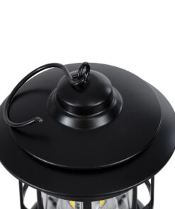 GloboStar® 85692 Αυτόνομο Επαναφορτιζόμενο Φανάρι Camping LED 5W USB 2.0 με Επαναφορτιζόμενη Μπαταρία 1 x 18650 2000mAh Li-ion - IP20 - Dimmable - Μαύρο με Διάφανο Γυαλί - Θερμό Λευκό 3000K Φ12 x Υ17cm 15 85692 5