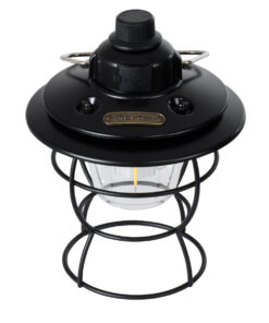 Alternative view of GloboStar® 85695 Αυτόνομο Φανάρι Camping LED 4W USB 2.0 με Επαναφορτιζόμενη Μπαταρία 1 x 18650 2000mAh Li-ion Power Bank IP20 Dimmable Μαύρο με Διάφανο Γυαλί CCT Εναλλαγή Φωτισμού μέσω On/Off All In One Ψυχρό 6000K+Φυσικό 4500K+Θερμό 2700K Φ13.5 x Υ17.5cm