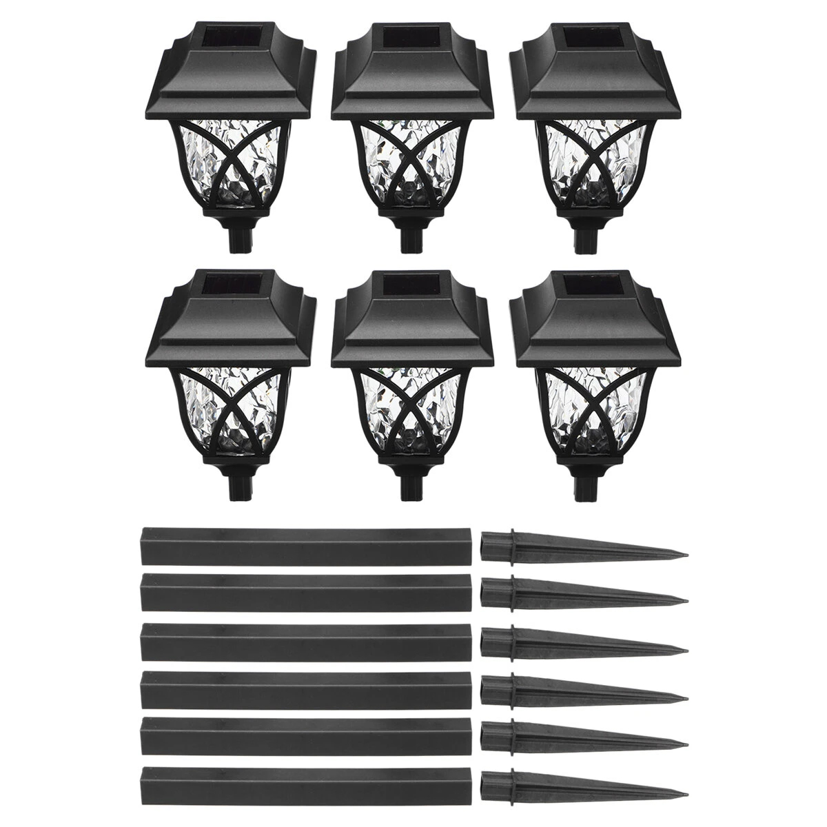 GloboStar® 85703 ΣΕΤ 6 Τεμαχίων Αυτόνομα Ηλιακά Φωτιστικά LED SMD 1W 100lm με Ενσωματωμένη Μπαταρία 600mAh - Φωτοβολταϊκό Πάνελ με Αισθητήρα Ημέρας-Νύχτας Αδιάβροχο IP65 Φανάρι Κήπου Τετράγωνο Ψυχρό Λευκό 6000K 12 GloboStar® 85703 ΣΕΤ 6 Τεμαχίων Αυτόνομα Ηλιακά Φωτιστικά LED SMD 1W 100lm με Ενσωματωμένη Μπαταρία 600mAh - Φωτοβολταϊκό Πάνελ με Αισθητήρα Ημέρας-Νύχτας Αδιάβροχο IP65 Φανάρι Κήπου Τετράγωνο Ψυχρό Λευκό 6000K - Image 10