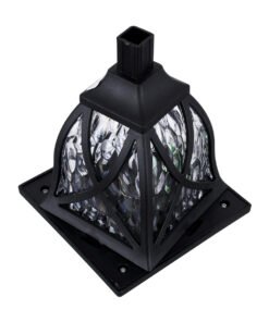 GloboStar® 85703 ΣΕΤ 6 Τεμαχίων Αυτόνομα Ηλιακά Φωτιστικά LED SMD 1W 100lm με Ενσωματωμένη Μπαταρία 600mAh - Φωτοβολταϊκό Πάνελ με Αισθητήρα Ημέρας-Νύχτας Αδιάβροχο IP65 Φανάρι Κήπου Τετράγωνο Ψυχρό Λευκό 6000K 15 85703 4