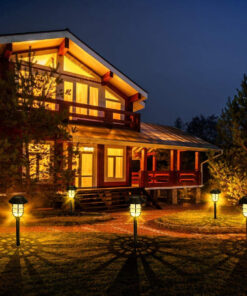 GloboStar® 85704 ΣΕΤ 6 Τεμαχίων Αυτόνομα Ηλιακά Φωτιστικά LED SMD 1W 100lm με Ενσωματωμένη Μπαταρία 250mAh - Φωτοβολταϊκό Πάνελ με Αισθητήρα Ημέρας-Νύχτας Αδιάβροχο IP65 Φανάρι Κήπου Στρογγυλό Θερμό Λευκό 3000K 19 85704 8