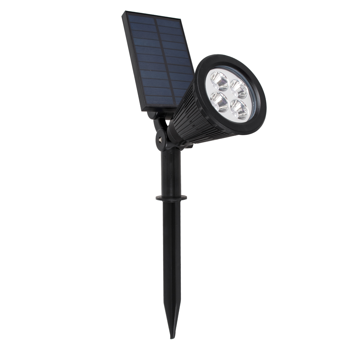GloboStar® 85709 Μαύρο Προβολάκι Σποτ Κήπου Πλαστικό Καρφωτό LED HIGH POWER 8W 800lm με Ενσωματωμένη Μπαταρία 2200mAh - Φωτοβολταϊκό Πάνελ με Αισθητήρα Ημέρας-Νύχτας Αδιάβροχo IP67 Θερμό Λευκό 3000K 4 GloboStar® 85709 Μαύρο Προβολάκι Σποτ Κήπου Πλαστικό Καρφωτό LED HIGH POWER 8W 800lm με Ενσωματωμένη Μπαταρία 2200mAh - Φωτοβολταϊκό Πάνελ με Αισθητήρα Ημέρας-Νύχτας Αδιάβροχo IP67 Θερμό Λευκό 3000K - Image 2