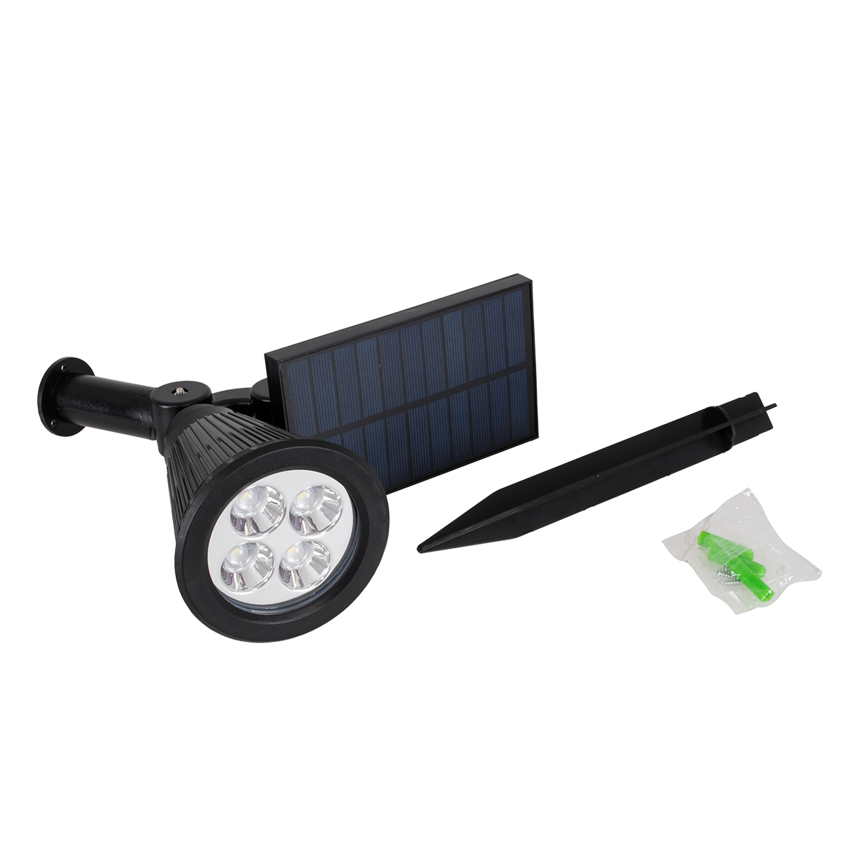 GloboStar® 85709 Μαύρο Προβολάκι Σποτ Κήπου Πλαστικό Καρφωτό LED HIGH POWER 8W 800lm με Ενσωματωμένη Μπαταρία 2200mAh - Φωτοβολταϊκό Πάνελ με Αισθητήρα Ημέρας-Νύχτας Αδιάβροχo IP67 Θερμό Λευκό 3000K 11 GloboStar® 85709 Μαύρο Προβολάκι Σποτ Κήπου Πλαστικό Καρφωτό LED HIGH POWER 8W 800lm με Ενσωματωμένη Μπαταρία 2200mAh - Φωτοβολταϊκό Πάνελ με Αισθητήρα Ημέρας-Νύχτας Αδιάβροχo IP67 Θερμό Λευκό 3000K - Image 9