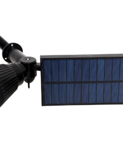 GloboStar® 85710 Μαύρο Προβολάκι Σποτ Κήπου Πλαστικό Καρφωτό LED HIGH POWER 8W 800lm με Ενσωματωμένη Μπαταρία 2200mAh - Φωτοβολταϊκό Πάνελ με Αισθητήρα Ημέρας-Νύχτας Αδιάβροχo IP67 Ψυχρό Λευκό 6000K 17 85710 6