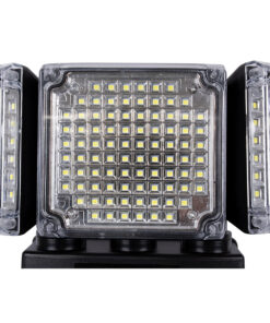 GloboStar® 85711 Αυτόνομος Ηλιακός Προβολέας με Τρεις Περιστρεφόμενες Κεφαλές LED SMD 2835 50W 2500lm με Ενσωματωμένη Μπαταρία 3400mAh - Φωτοβολταϊκό Πάνελ με Αισθητήρα Ημέρας-Νύχτας - PIR Αισθητήρα Κίνησης Αδιάβροχο IP65 Ψυχρό Λευκό 6000K 25 85711 9