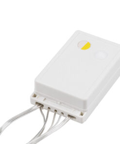 85800 Διακοσμητική Κουρτίνα 3 x 2 Μέτρα με Controller 8 Προγραμμάτων Φωτισμού - Επεκτεινόμενη 240 LED 6W AC 230V με Διάφανο Καλώδιο & Πρίζα Schuko IP20 Θερμό Λευκό 3000K Μ3 x Υ2m 11 85800 4