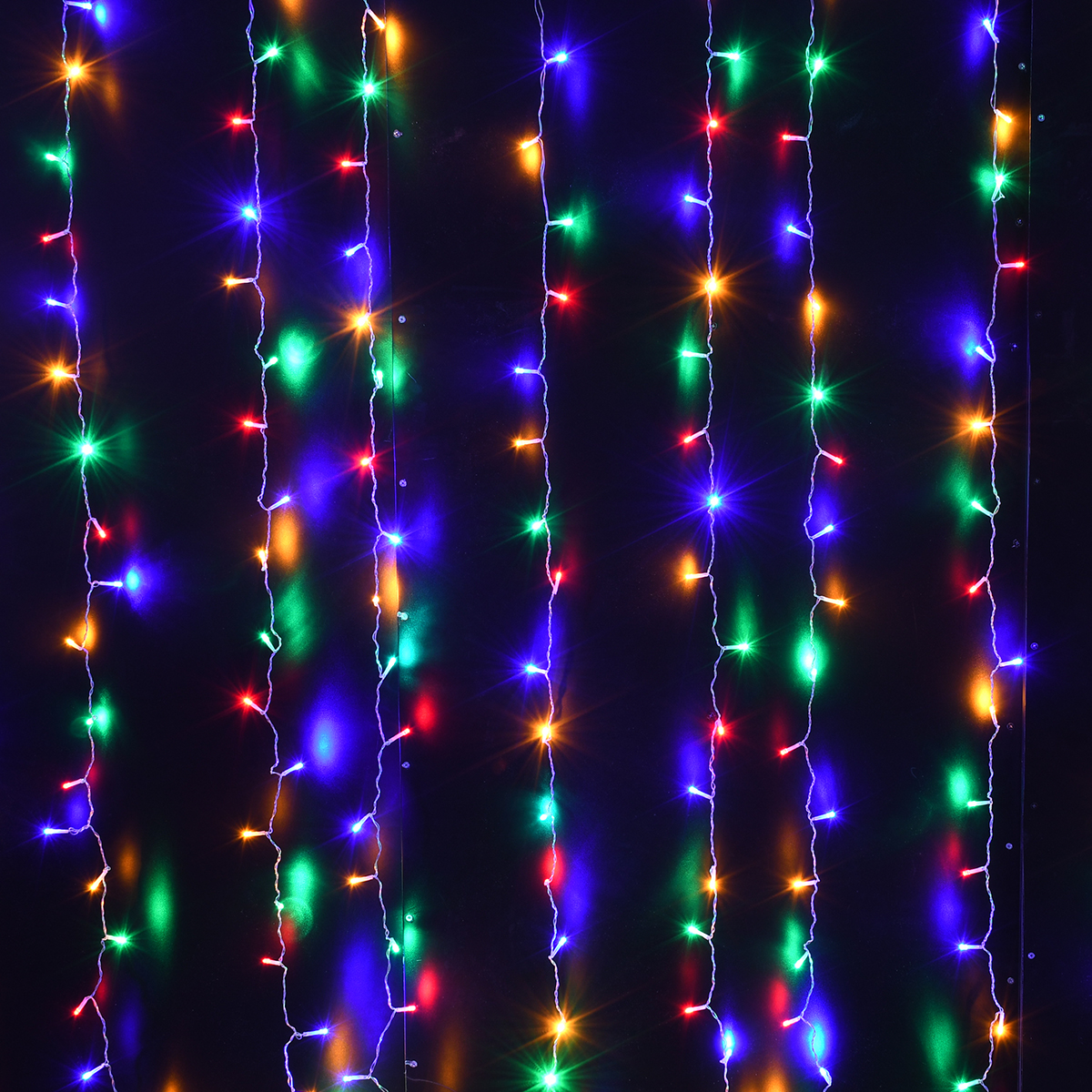 85802 Διακοσμητική Κουρτίνα 3 x 2 Μέτρα με Controller 8 Προγραμμάτων Φωτισμού - Επεκτεινόμενη 240 LED 6W AC 230V με Διάφανο Καλώδιο & EU Πρίζα IP20 Πολύχρωμο RGB Μ3 x Υ2m 7 85802 Διακοσμητική Κουρτίνα 3 x 2 Μέτρα με Controller 8 Προγραμμάτων Φωτισμού - Επεκτεινόμενη 240 LED 6W AC 230V με Διάφανο Καλώδιο & EU Πρίζα IP20 Πολύχρωμο RGB Μ3 x Υ2m - Image 6