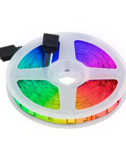 Alternative view of GloboStar® 85813 Σετ Ταινία LED 2 x 5m 72W/10m 60LED/m 5050 SMD 600lm/m 120° IP20 με Ενσωματωμένα Προγράμματα Λειτουργίας - WiFi - Ασύρματο Χειριστήριο RF 2.4Ghz και Τροφοδοτικό RGB Dimmable