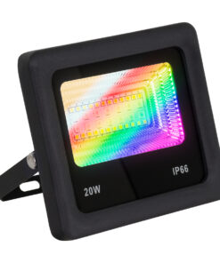 Alternative view of GloboStar® 85815 Προβολέας Εξωτερικός LED SMD 5050 & 2835 20W 2000lm 180° AC 230V με Ασύρματο Wireless Bluetooth Αδιάβροχος IP66 Πολύχρωμος RGB+CCT Θερμό Λευκό 3000K - Λευκό Ημέρας 4500K - Ψυχρό Λευκό 6000K