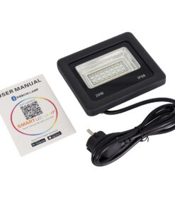 GloboStar® 85815 Προβολέας Εξωτερικός LED SMD 5050 & 2835 20W 2000lm 180° AC 230V με Ασύρματο Wireless Bluetooth Αδιάβροχος IP66 Πολύχρωμος RGB+CCT Θερμό Λευκό 3000K - Λευκό Ημέρας 4500K - Ψυχρό Λευκό 6000K 14 85815 7