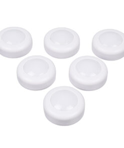 Alternative view of GloboStar® 85818 Φωτιστικά Νυκτός Μπαταρίας LED SMD 5050 6W 600lm με Ασύρματο Χειριστήριο RF - ΣΕΤ 6 Τεμαχίων Πολύχρωμα RGB