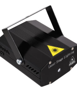 GloboStar® 85819 Διακοσμητικό Φωτιστικό Ειδικών Εφέ CIRCLES DOT 3D LASER 30W AC 230V - με Διακόπτη On/Off - Sound Activated - Πρίζα Schuko IP20 Κόκκινο & Πράσινο 12 85819 3