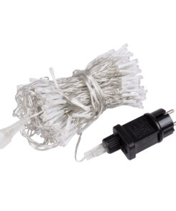 Alternative view of 85828 Διακοσμητική Κουρτίνα 3 x 3 Μέτρα με Controller 8 Προγραμμάτων Εναλλαγών Φωτισμού - Επεκτεινόμενη 300 LED 3.6W AC 230V με Διάφανο Καλώδιο & Πρίζα Schuko Αδιάβροχη IP44 Ψυχρό Λευκό 6000K Μ3 x Υ3m