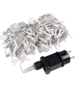 Alternative view of 85838 Διακοσμητική Γιρλάντα 23 Μέτρα με Controller 8 Προγραμμάτων Εναλλαγών Φωτισμού - Επεκτεινόμενη 200 LED 3.6W AC 230V με Διάφανο Καλώδιο & Πρίζα Schuko Αδιάβροχη IP44 RGB Μ23m